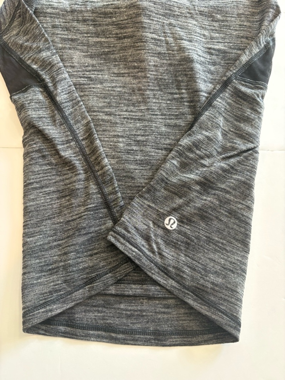 Lululemon Work the Circuit Tank Bra Charcoal Grey Racerback Active 6 - Picture 3 of 7